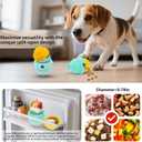 Dog Treat Dispensing Toys, Interactive Slow Feeder Toy - Fill and Freeze Dog Food, Keep Them Busy-Reduces Anxiety/Boredom for Small Medium Breeds Green