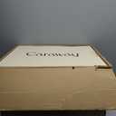 Caraway Nonstick Ceramic Bakeware Set (11 Pieces) - Baking Sheets, Assorted Baking Pans, Cooling Rack, & Storage - Aluminized Steel Body - Non Toxic, PTFE & PFOA Free - Cream