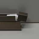 LazBlinds Cordless Cellular Shades, No Tools No Drill Blackout Honeycomb Shades Pleated Blinds for Windows, 29" W x 64" H, Dark Coffee