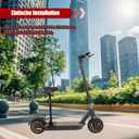 Electric Scooter Seat Saddle,Adjustable Height Double Damping Comfortable Saddle Compatible with Ninebot Max G30 Electric Scooter