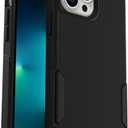 OtterBox iPhone 13 Pro Max & iPhone 12 Pro Max Commuter Series Case - Black, Slim & Tough, Pocket-Friendly, with Port Protection