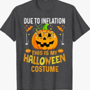 Pumpkin Halloween Costume Men Women Funny Halloween 2025 T-Shirt XL