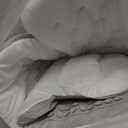 Full Body Bath Pillow, Luxury Bath Cushion with 192 Suction Cups, Bath Pillows for Tub for Head and Neck Support, with Laundry Bag White, 63" x 16"