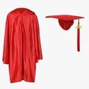 Shiny Kindergarten Graduation Cap and Gown Set 2025 27 2 Pack