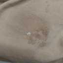 Blanket, two colors brown and beige, size 90×90 in
