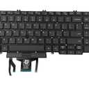 Replacement Laptop Backlight Keyboard for Dell Latitude 5500 5501 5510 5511 / Precision 3541 3540 3551 3550 0MMH7V MMH7V