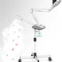 TASALON Professional Facial Steamer with 5X Magnifying Lamp for Esthetician