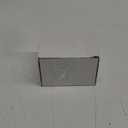 Alexander Taron Importer 129SQ Engstler Battery-Operated Clock-Mini Size-4" H x 4.25" W x 2.14" D, White