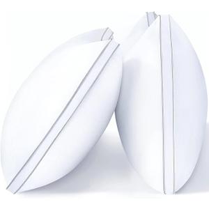 viewstar Pillows Queen Size Set of 2, Bed Pillows for Sleeping, Queen 2 Pack for Back, Stomach or Side Sleepers, Fluffy for Bed with Down Alternative, Machine Washable, 19" x 28"