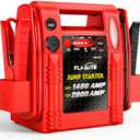 Car Battery Jump Starter - FlyAuto 2800/1400 Amp 12V 24V Heavy Duty Jump Box, Works with Truck Tractor Excavator Automotive Engine Starter Battery Charger Booster Jumper Box with USB/DC Power Unit
