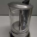 Coffee Gator 9 Cup Moka Pot, 15oz Stovetop Espresso Maker for Italian Coffee, Transparent Glass & Stainless Steel Design, Silver, 450ml