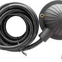 Air Foot Pedal, Huazu Air Foot Pedal Switch for Drain Cleaning Machines, With 8' Long Hose, Fits Ridgid K-400, K-380, K-3800, K750, K-7500, General, Spartan, Electric Eel, Trojan