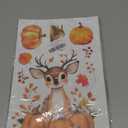 9 Sheets Fall Window Clings, Double Sided Autumn Pumpkin Maple Leaves Scarecrow Truck Nuts Window Stickers for Thanksgiving Friendsgiving Harvest Party Decor Indoor Outdoor, Pack of 2