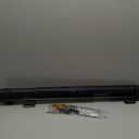 Reinforced 60 Wide Retractable Baby Gate with Cat Door 33 Tall Retractable Pet Gates with Reinforced Strips Mesh Dog Gate with Cat Door Mesh Gates for Kids or Pets Cats Can in and Out Freely,Black