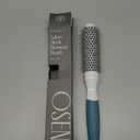 Round Brush for Blow Drying - Extra Small Ceramic Thermal Ionic Roller Brush for Sleek, Salon Blowout - Lightweight Round Hair Brush for Precise Styling and Manageable Hair (Bristle 1.7in, Barrel 1in)