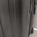 LUGGEX Carry On Luggage 22x14x9 Airline Approved, 100% PC Hard Shell Travel Suitcase with Smooth Spinner Wheels TSA Lock, 20 Inch, Black