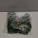 Roberly 18 Pcs Christmas Decorations Velvet Bows for Christmas Tree, 6 Inch Vintage Green Bows Ribbon Ornaments for Garland Gift DIY Crafts Xmas Wreaths Wrapping Outdoor Indoor Home Decor (2.5" Wide)