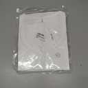 REORIA Womens Long Sleeve Scoop V Neck Shirts Ribbed Knit Slim Fitted Tops Trendy 2025 Fall Basic Tees Going Out Blouse (White, XL)