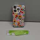 MOSNOVO Case for iPhone 14 Pro, [Compatible with Magsafe] [Buffertech 6.6ft Military-Grade Drop Protection] [Anti Peel Off Tech] Clear Phone Case Design - Blossom & Bloom