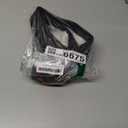 Ouzorp Car Steering Wheel Cover, Microfiber Leather Steering Wheel Covers with Anti-Slip Lining, Universal 14.5-15 inchs Black With Red Line