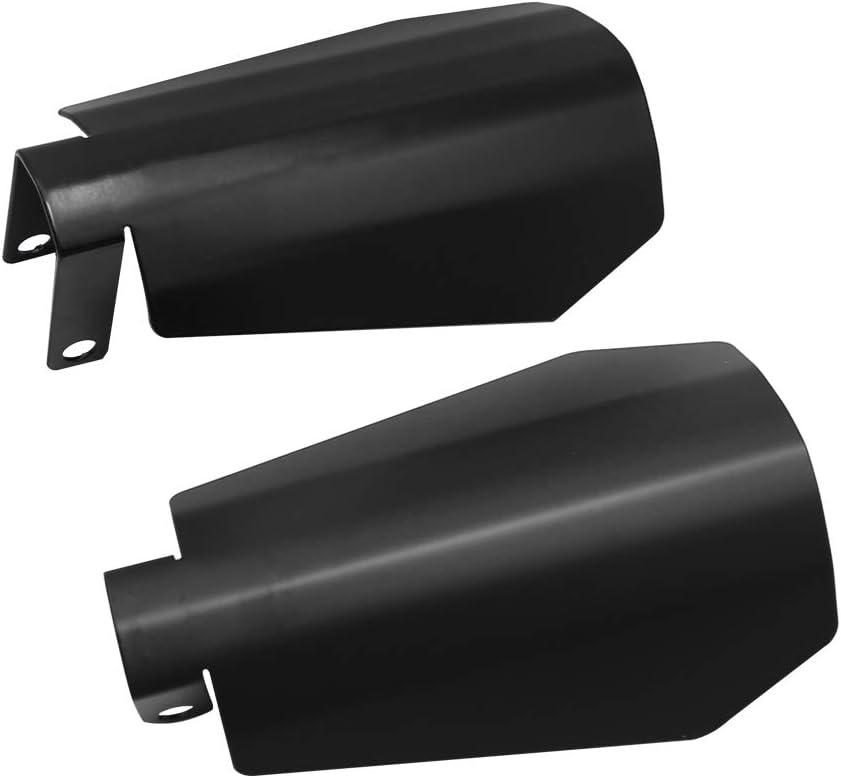 1 Pair Large Motorcycle Handguards Coffin Cut Hand Guards Replacement for 2007-2020 Harley Davidson Touring Sportster Dyna