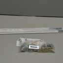 Bifold Door Hardware Kit, 2-Pack 24-Inch Bi-fold Closet Door Track Kit Bifold Closet Door Hardware Kit Folding Door Hardware Repair Replacement Tool Kit