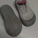 Baby Sock Shoes Baby Walking Shoes Infant Non-Slip Breathable Slippers with Soft Rubber Sole Baby Boys Girls Sneakers (12-18 Months Toddler, Af-39 Grey)