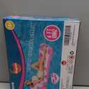 Pool Floats Adult Heavy Duty Inflatable Pool Lounger with Adjustable Backrest Cup Holder Floating Pool Tanning Rafts Water Floaty Lounge Lake Beach Party Games