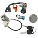 GY6 50cc Ignition Switch Key Lock Gas Tank Cap Set for TaoTao Roketa Peace Sports Jonway Sunl Sporty VIP Scooter Moped