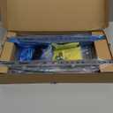 Mounting Dream TV Wall Mount for Most 37-75 Inch Televisions, Universal Tilt TV Mount Fits 16", 18", 24" Studs, Max VESA 600x400mm, 132lbs, Low Profile Flat Wall Mount Bracket, MD2968-LK (Silver Grey)