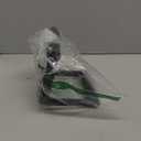 Double D Row Handle Cable Attachment for Weight Workout, Steel with Non-Slip Rubber Grip (Black)