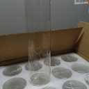TBWIND 12Pcs Glass Cylinder Vases 8 Inch Tall Clear Flower Vases for Centerpieces Wedding Decoration, Hurricane Floating Candle Holder for Party Table Home Decor