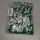 30 Pcs St. Patricks Day Ribbon Bows 4 Inch Green Clover Bow Shamrock Holiday Bows for Gift Wrapping, Cake Pops, Treat Bags (Green White Black)