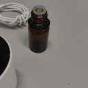 Waterless Diffuser for Essential Oil, Battery Operated Scent Air Aromatherapy Diffuser, Mini Aroma Diffusers with 3 Intermittent Mist Modes, Cycle Start, for 400 sq.ft Room Home Office Bedroom (White)