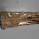 LazBlinds No Tools No Drill Cordless Bamboo Roman Shades, Light Filtering Window Treatment, Roll Up Bamboo Blinds for Windows 36'' W x 64'' H, Ceylon Light Russet