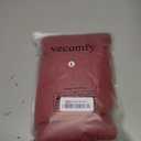 Vecomfy Fleece Lining Dog Hoodie with Harness Built in,Extra Warm  Dog Jacket in Winter Doggie Coats with Drawstring Hooded,Red L
