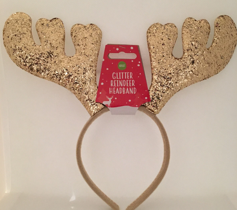 7 Pack Christmas Headbands Holiday Decorations