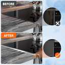 Stove Gap Covers Stainless Steel, 2 Pack Stove Gap Filler Easy Retractable Length 13.8" to 27.5", Width 0.79" ALMCALS Range Trim Kit, Heat Resistant Guard Between Stove Top & Counter