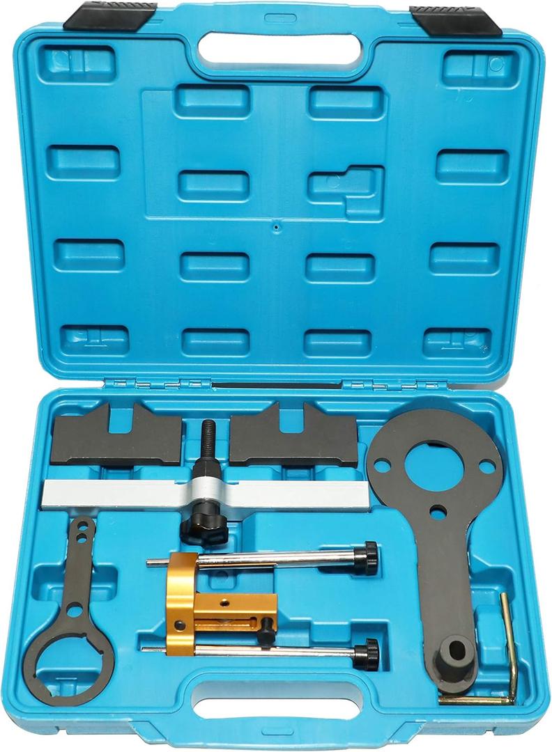 DPTOOL Engine Timing Locking Tool Kit Compatible with BMW V8 N63 N65 N74 X5 X6 Drive 750I 760I Camshaft Tensioner Locking Tool