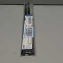 2 Pack Spring Tension Curtain Rod for Windows 26 to 39 inch Black Small Tension Rod Adjustable Spring Curtain Rods No Drilling Short Tension Rod for Kitchen, Closet, Bathroom, Bookshelf