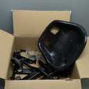 Gyroor Scooter with Adjustable Seat Attachment, 6.5" All-Terrain Self Balancing Scooter, LED Lights & Bluetooth for Kids and Adults, Black