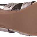 Bella Vita Women's Fashion Casual Heeled Sandal (5.5, Champange Leather)