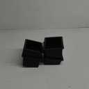 Bed Risers 2 Inch Heavy Duty, Oversized Furnitures Risers 2 inch Support 6000 lbs, Bed Table Rising Blocks, Fits for Couch, Sofa, Chair, Furniture Lifts (Black 4 Pack, 2 inch)