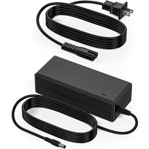 VHBW 42V 2A Electric Bike Charger for DYU D3F, King750, A1F, FF500, C2, C3, C5, C6, C6 Pro Fast Battery Charger with LED Indicator & Safety Protection