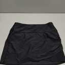 GRAPENT Women's High Waist Tulip Hem Shirring Swim Skirt Swimsuit Bikini Bottom (Large)