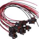 Fuel Injector Connector Harness Plug For 6.6L Duramax LLY, LBZ (Pack of 8)