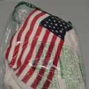 Women American Flag Sweater Long Sleeve Crew Neck Loose Fit Knit Pullover Tops USA Casual Loose Pullover Sweater, Large