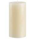 Mister Candle Unscented 4"x6" Green Pillar Candle, Solid Color, Cotton Wick, Dripless & Smokeless, Premium Wax Candle for Home Decor, Handmade, 120 Hour Burn Time