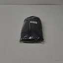 WATERFLY Crossbody Sling Backpack Sling Bag Travel Hiking Chest Bag Daypack (Black)