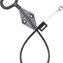 Recliner Cable D Ring Handle Recliner Release Cable Compatible with Lazyboy Couch Sofa,22inch Length Replacement Recliner Pull Cable